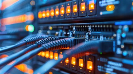 Naklejka premium IT Support Service: Providing essential technical support, troubleshooting, and maintenance for computer systems and networks, ensuring reliability for individuals and businesses. 