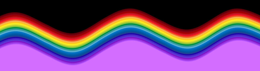 ondulations arc-en-ciel 