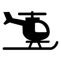 helicopter icon, helicopter icon illustration or symbol for logo and web design