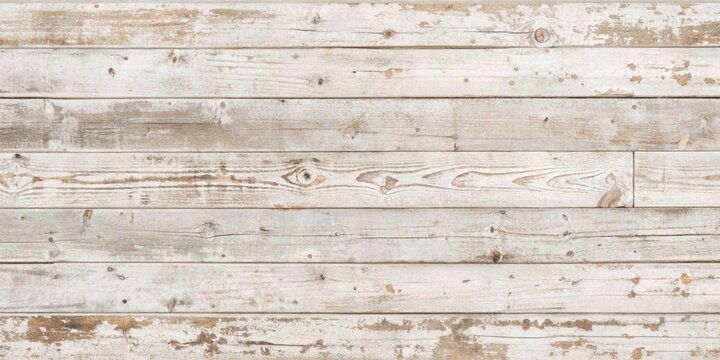 Vintage white wood boards with chipped paint texture
