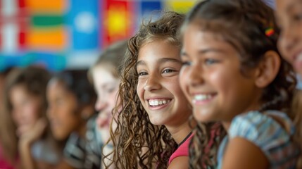 Fototapeta premium Language School: Dedicated to language learning, offering comprehensive courses and tutoring in various languages to cater to students' diverse proficiency levels. 