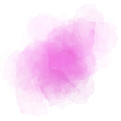 Fototapeta premium Alcohol Ink pink brush, watercolor design creative hand painted, luxury wedding clipart transparent background