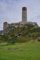 Ruins of Olsztyn Castle near Czestochowa, Cracow-Czestochowa Upland