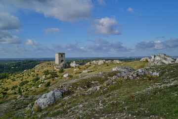 Ruins of Olsztyn Castle near Czestochowa, Cracow-Czestochowa Upland