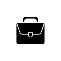 Career, portfolio, suitcase icon vector image. Can also be used for Web Marketing. Suitable for use on web apps, mobile apps and print media.