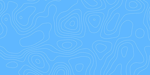 Lines Topographic contour lines vector map seamless pattern. Geometric stiped line grid map Topographic contour lines. Modern shiny blue lines. Vector illustration, Suit for poster, cover, banner ...
