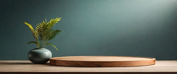 Blackboard still life with wine and apple replaces empty classroom lesson with a relaxing spa atmosphere, wood podium for display product. Background for cosmetic product branding, identity and packag