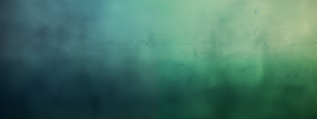 Fototapeta premium Smooth Gradient Green to Blue Background with Soft Blurred Texture