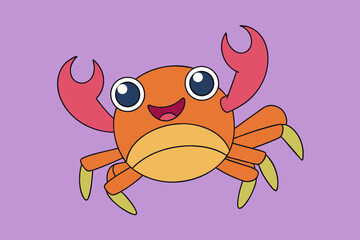 Dancing Crab Plover Bird Icon Vector Illustration On White Background