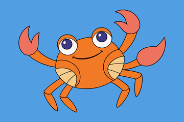 Dancing Crab Plover Bird Icon Vector Illustration On White Background