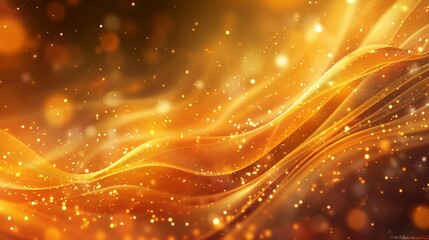 Golden and amber hues with beer touches and fluid patterns in a glowing background