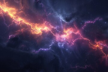 Cosmic Nebula: A Symphony of Light and Color