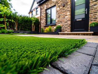 Fototapeta premium House on the Lawn