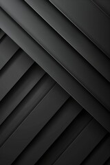 Obraz premium Diagonal geometric pattern on black background