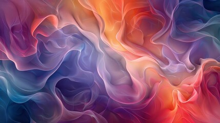 Obraz premium Intricate maze patterns in bright colors creating a balanced abstract wallpaper