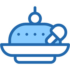 Vector Icon Risotto, Mediterranean, Food, Italian Food, Healthy Food