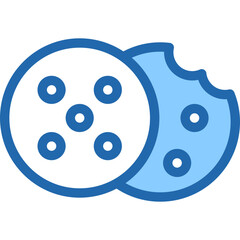 Vector Icon Biscotti, Bakery, Food And Restaurant, Italian Food