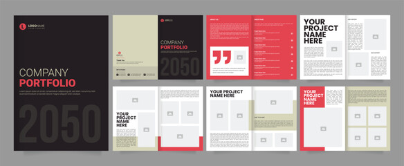 Real estate portfolio design architecture portfolio interior portfolio design template