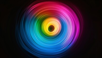 Obraz premium RGB glow, soft, expanding from the centre of the image all the way to the edges of the image