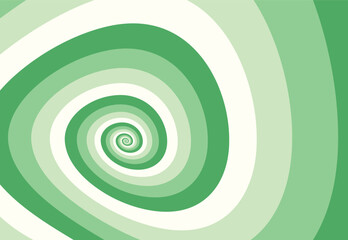 Artistic spiral shape. Vector drawing