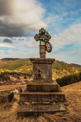 Obraz premium Sucevita Monastery Europe, Romania, Suchav region, Sucevița, DN17A 169, 727510, 12.02.2024 year