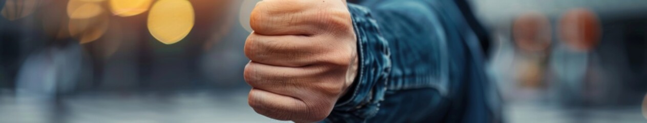 Uplifting Close-up of a Thumbs-Up Hand Gesture, Symbolizing Positivity and Approval for Social Media Engagement, Positive Feedback, and Customer Satisfaction Concepts.
