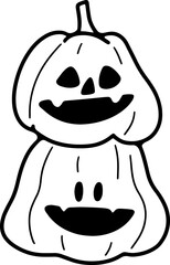 Cape ghost, ghost skull, cute, Halloween decorations, cute cards, hand drawn, Christmas, party, illustrations