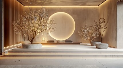 Stage Design For Studio Photos With Minimalist and Elegant Design