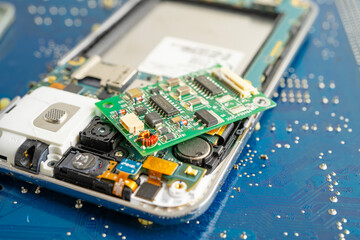 Repairing and upgrade circuit mainboard of notebook, electronic, computer hardware and technology...