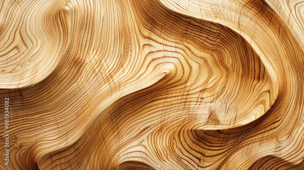 Aufkleber creating oak wood pattern or texture