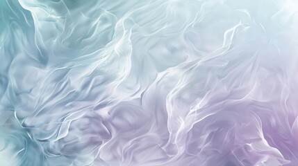 Obraz premium Abstract wallpaper with lavender and turquoise showcasing dreamlike shapes