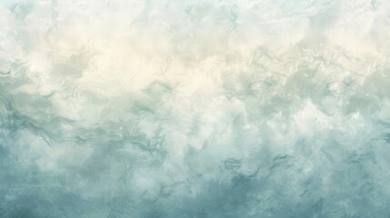Obraz premium Serene backdrop featuring blue and gray wispy cloud-like shapes