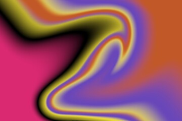 Abstract liquid background. Gradient mesh. Vibrant Gradient Background