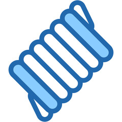 Vector Icon Marshmallow, candy, dessert, sweat, roll