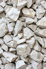 Closeup of Marble Chips Stones Background for Construction and Design