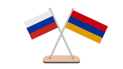 Armenia Russia Flag