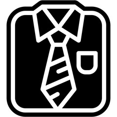 Vector Icon Suit, Tie, Shirt, Garment, Fashion