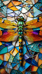 Obraz premium Dragonfly, A Graceful Skimmer