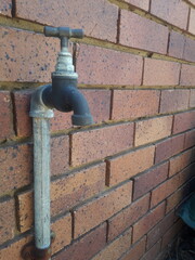 water tap in the park