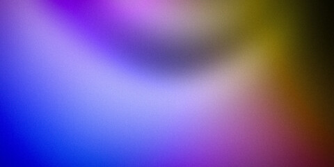 A vibrant gradient background featuring smooth transitions between purple, blue, pink, and yellow hues. Perfect for creative projects, digital art, and modern design applications