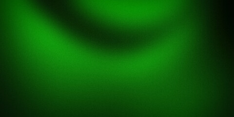 Abstract green gradient background with smooth transitions and dark accents. Perfect for modern designs, digital art, and creative projects requiring a vibrant green hue