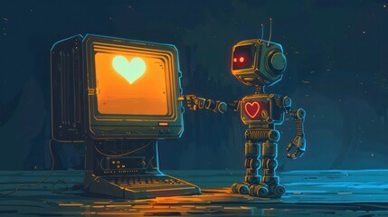 Droid Falling In Love