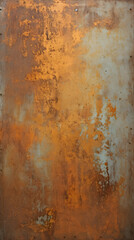 Digital rusted old painted metal sheet graphics poster mobile background