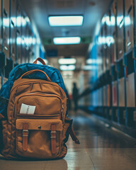 Naklejka premium backpack for back to school