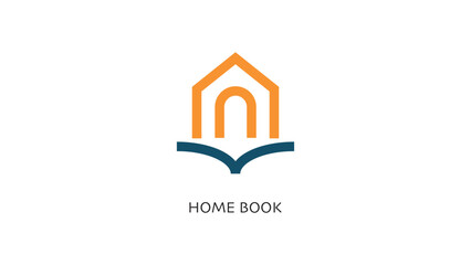 Home Learning logo designs concept vector. Home Education logo template