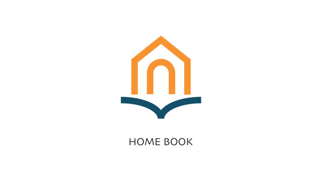 Home Learning logo designs concept vector. Home Education logo template
