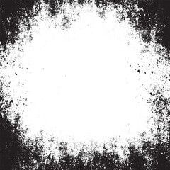 An abstract background featuring a distressed grunge texture. This texture is characterized by abstract grunge dust particles and dust grains, presented in shades of white and grey