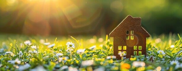 Highlight the importance of energy efficiency with a modern home using minimal energy