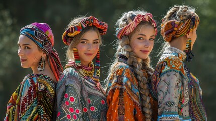 Fototapeta premium Timkadin Festival in Morocco. Berber culture