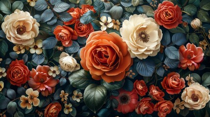 A Lush Garden of Autumnal Hues